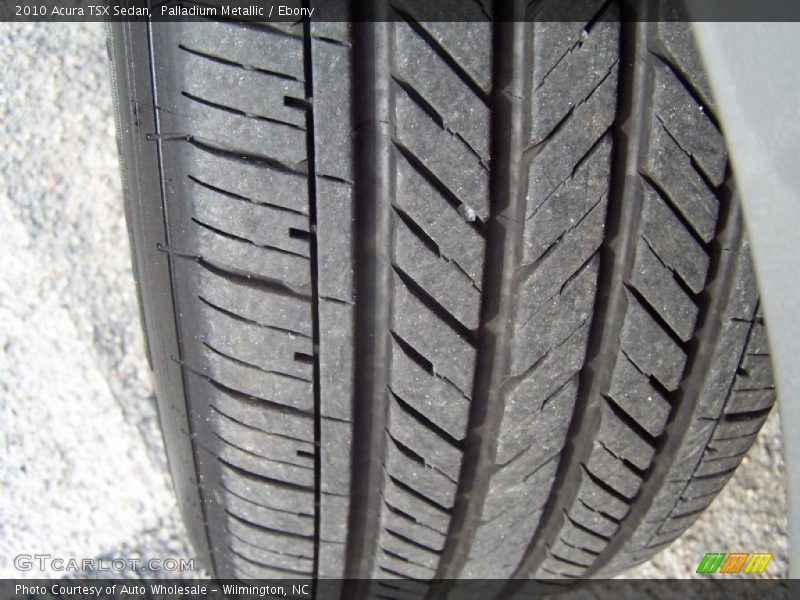 Palladium Metallic / Ebony 2010 Acura TSX Sedan