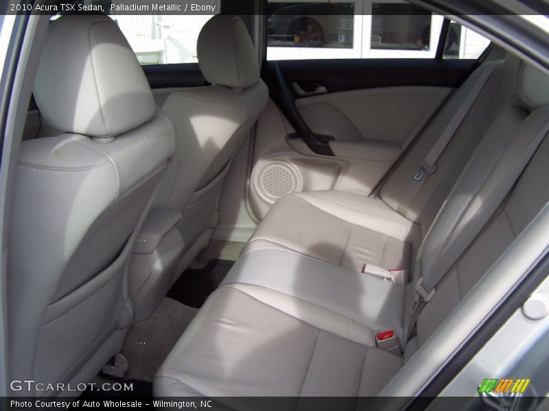 Palladium Metallic / Ebony 2010 Acura TSX Sedan
