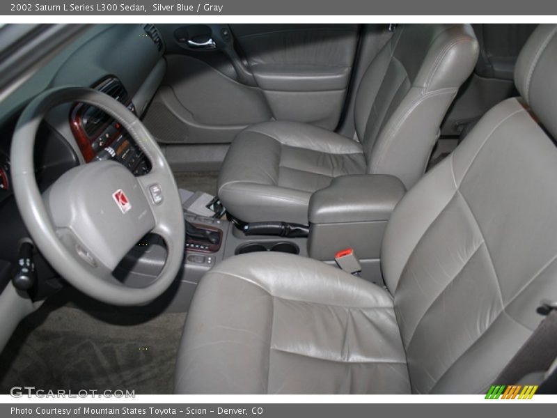 Silver Blue / Gray 2002 Saturn L Series L300 Sedan