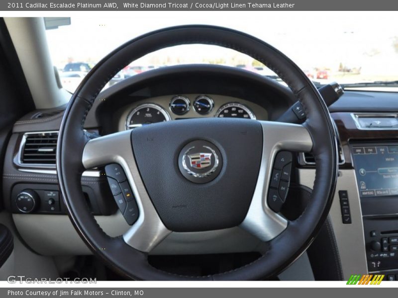  2011 Escalade Platinum AWD Steering Wheel