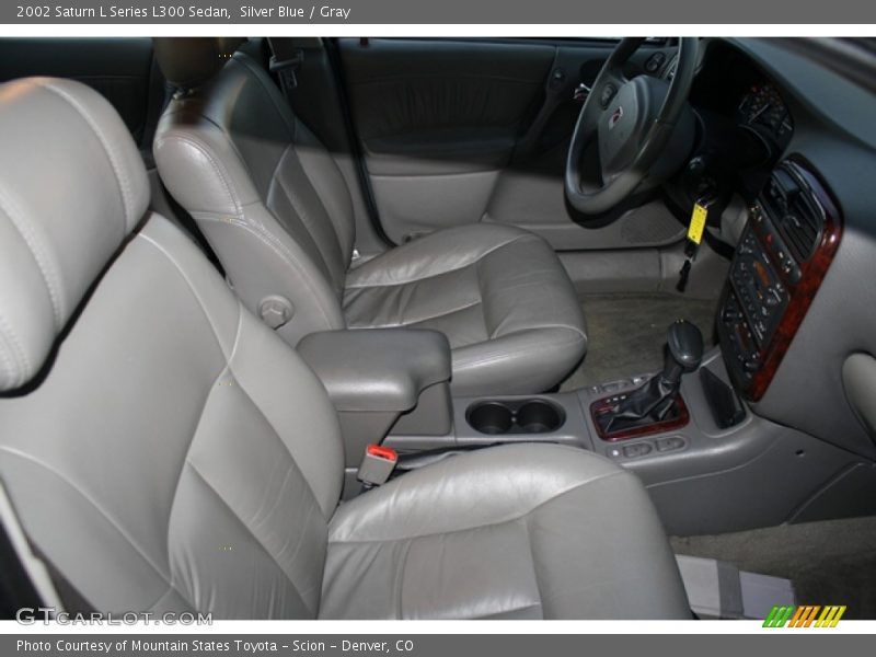 Silver Blue / Gray 2002 Saturn L Series L300 Sedan