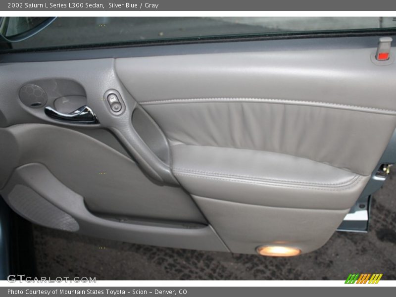 Silver Blue / Gray 2002 Saturn L Series L300 Sedan