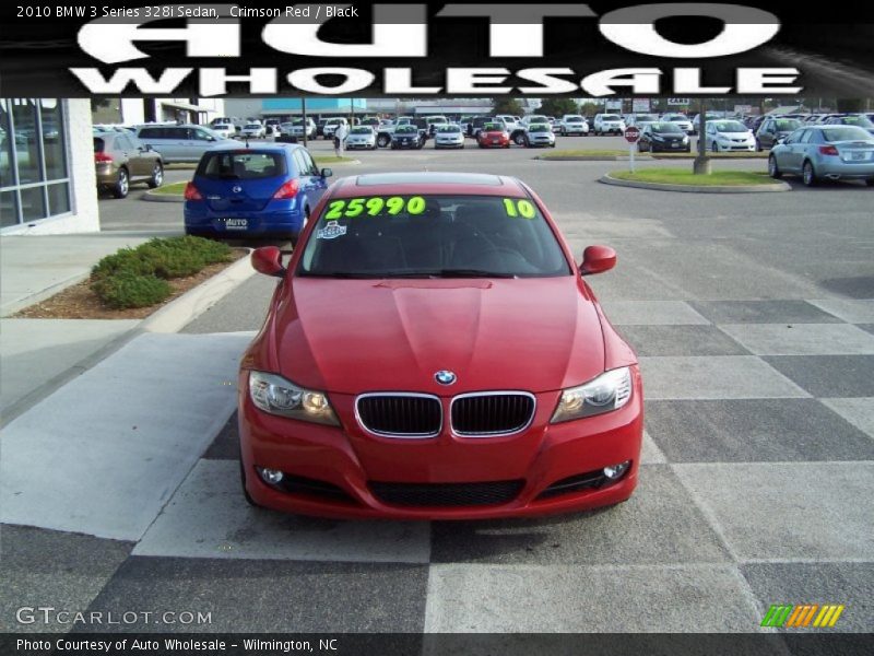 Crimson Red / Black 2010 BMW 3 Series 328i Sedan