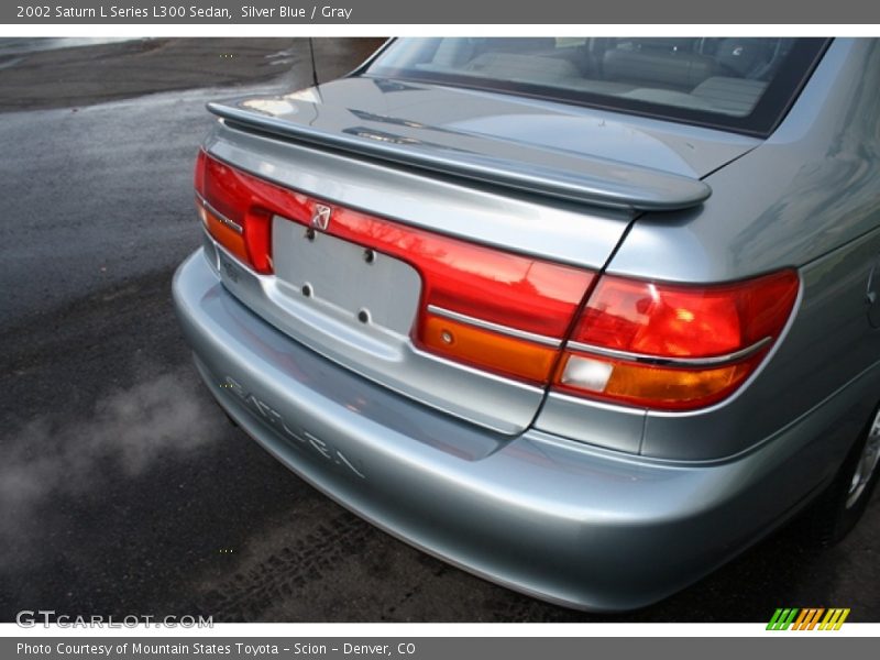 Silver Blue / Gray 2002 Saturn L Series L300 Sedan