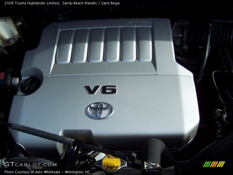 Sandy Beach Metallic / Sand Beige 2008 Toyota Highlander Limited