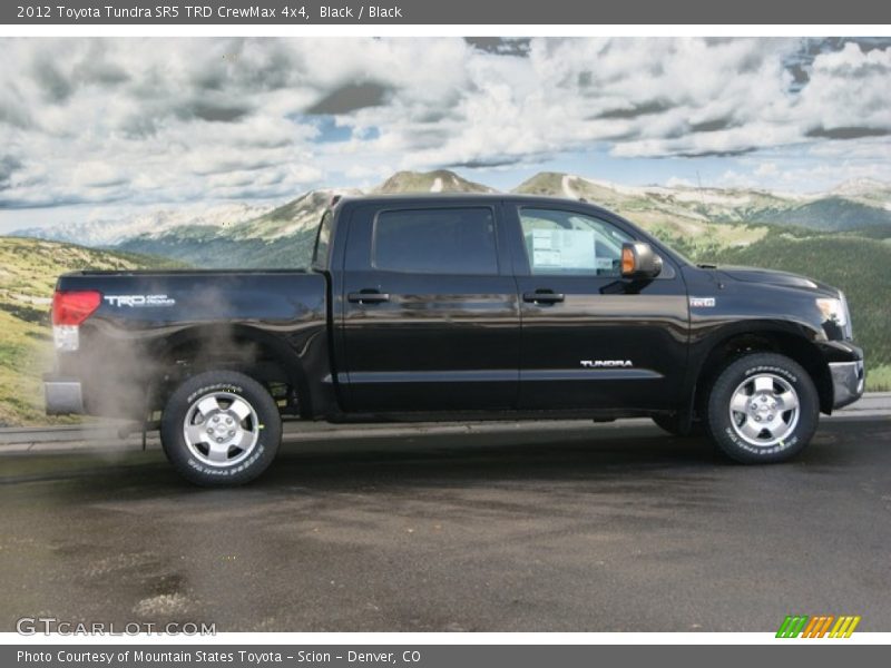 Black / Black 2012 Toyota Tundra SR5 TRD CrewMax 4x4