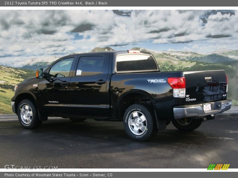 Black / Black 2012 Toyota Tundra SR5 TRD CrewMax 4x4