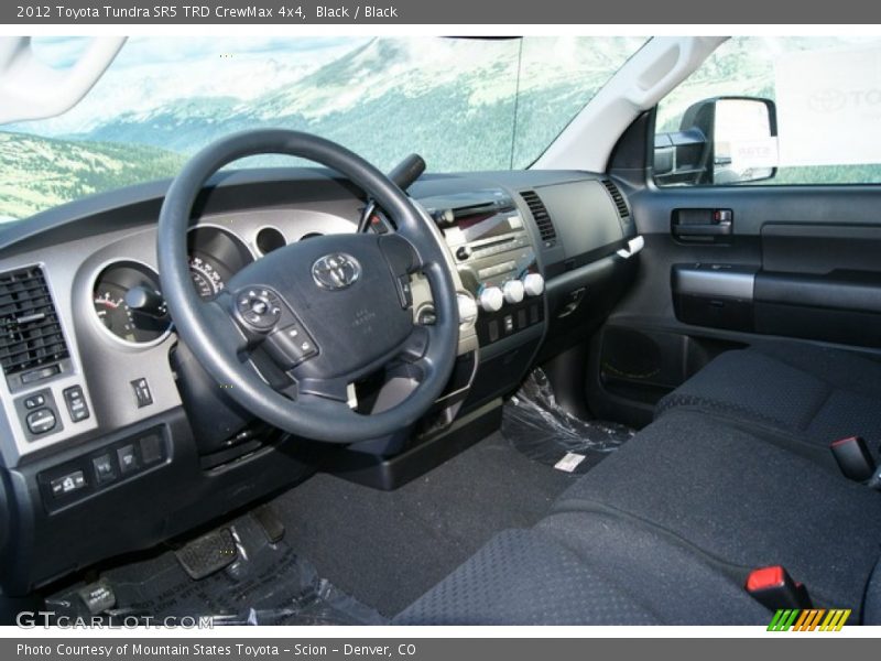 Black / Black 2012 Toyota Tundra SR5 TRD CrewMax 4x4