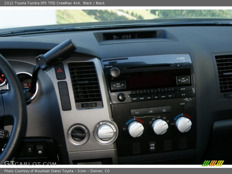 Black / Black 2012 Toyota Tundra SR5 TRD CrewMax 4x4