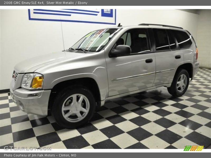 Silver Mist Metallic / Ebony 2008 GMC Envoy SLE 4x4