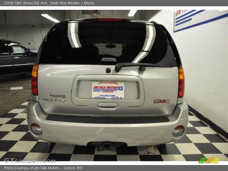 Silver Mist Metallic / Ebony 2008 GMC Envoy SLE 4x4