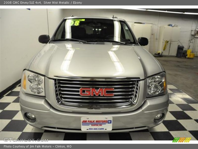 Silver Mist Metallic / Ebony 2008 GMC Envoy SLE 4x4