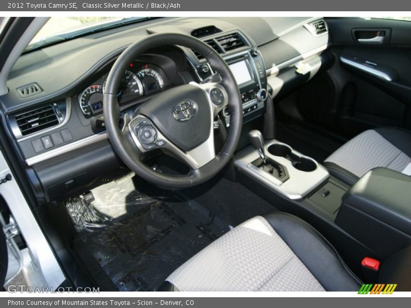 Classic Silver Metallic / Black/Ash 2012 Toyota Camry SE