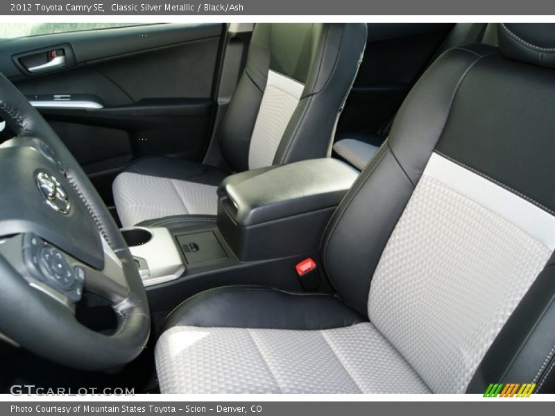Classic Silver Metallic / Black/Ash 2012 Toyota Camry SE