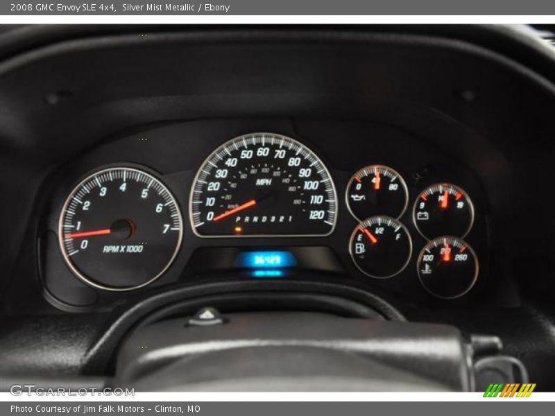 Silver Mist Metallic / Ebony 2008 GMC Envoy SLE 4x4