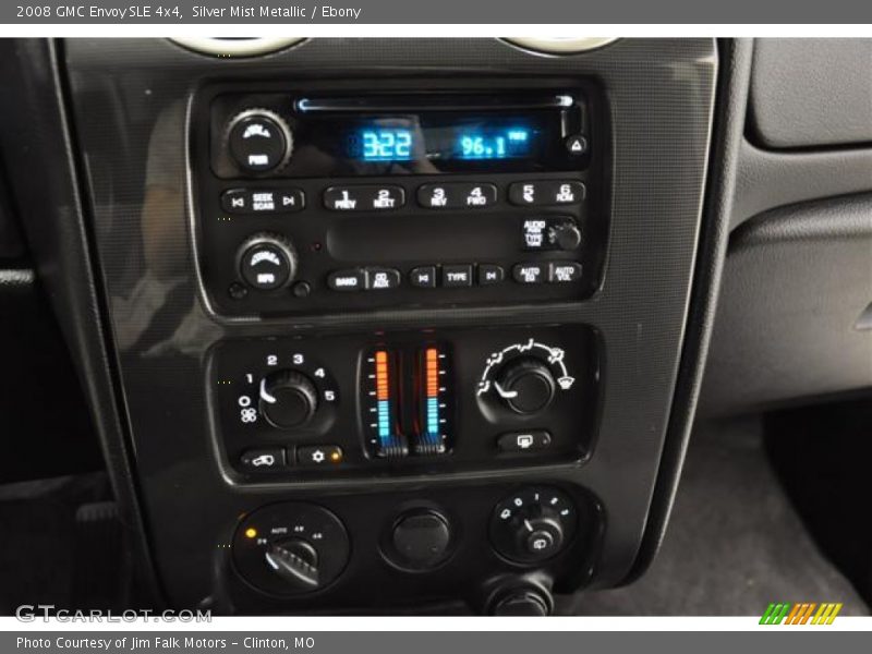 Silver Mist Metallic / Ebony 2008 GMC Envoy SLE 4x4