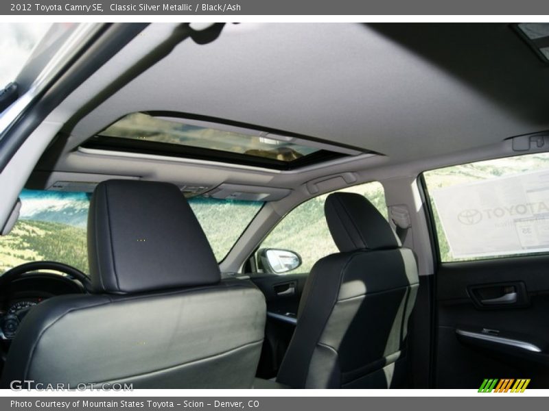 Classic Silver Metallic / Black/Ash 2012 Toyota Camry SE