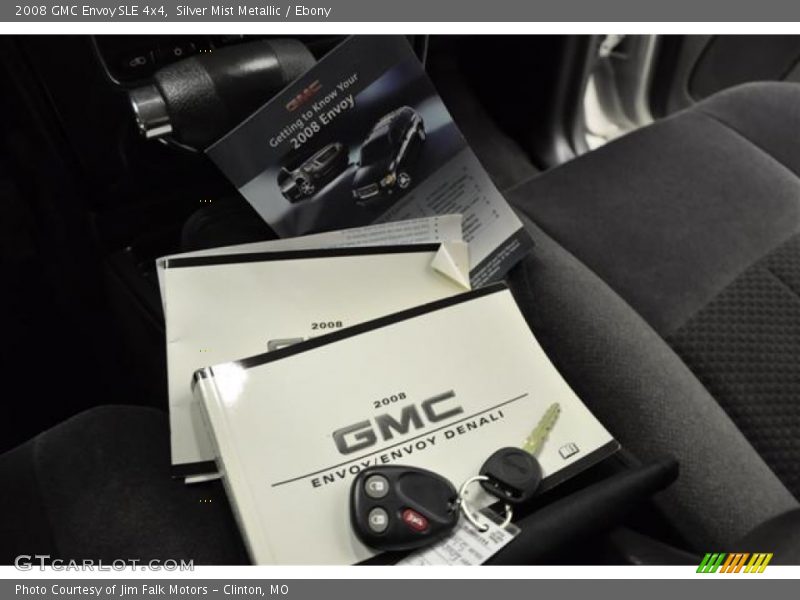 Silver Mist Metallic / Ebony 2008 GMC Envoy SLE 4x4