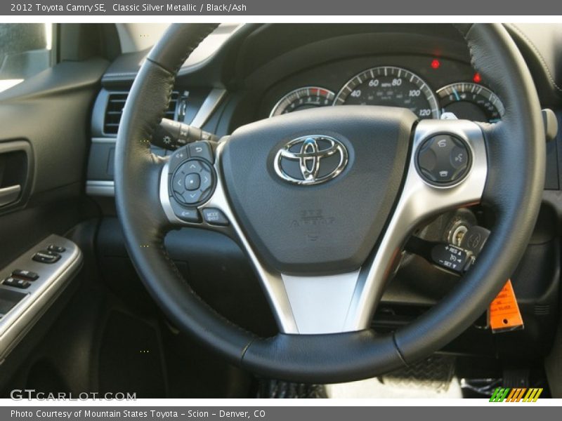 Classic Silver Metallic / Black/Ash 2012 Toyota Camry SE