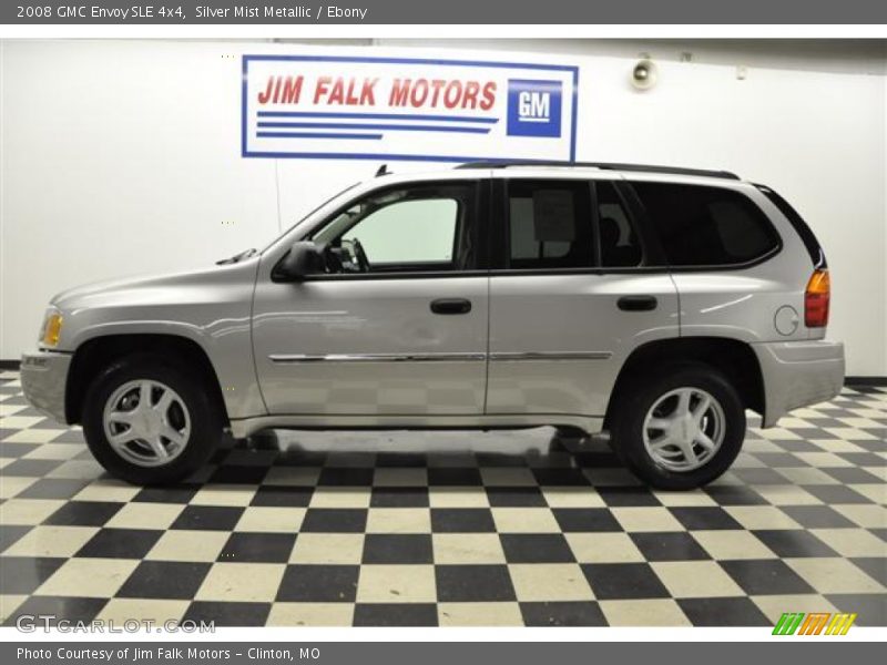 Silver Mist Metallic / Ebony 2008 GMC Envoy SLE 4x4