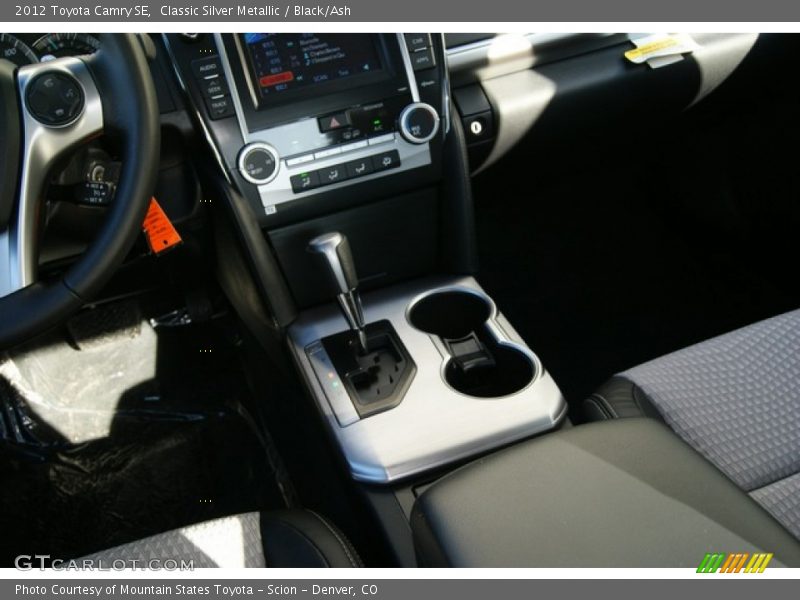 Classic Silver Metallic / Black/Ash 2012 Toyota Camry SE