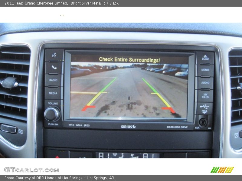 Bright Silver Metallic / Black 2011 Jeep Grand Cherokee Limited