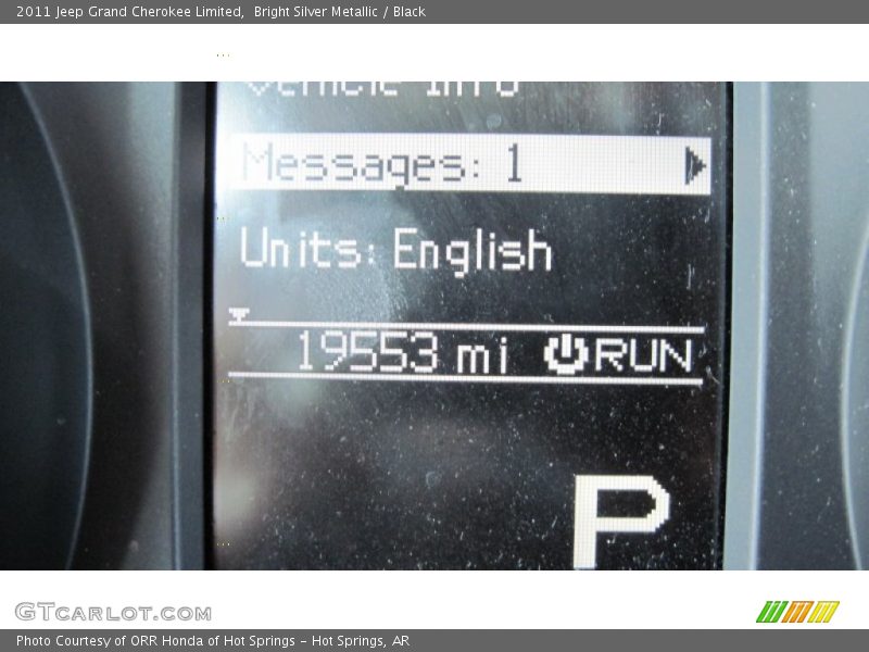 Bright Silver Metallic / Black 2011 Jeep Grand Cherokee Limited