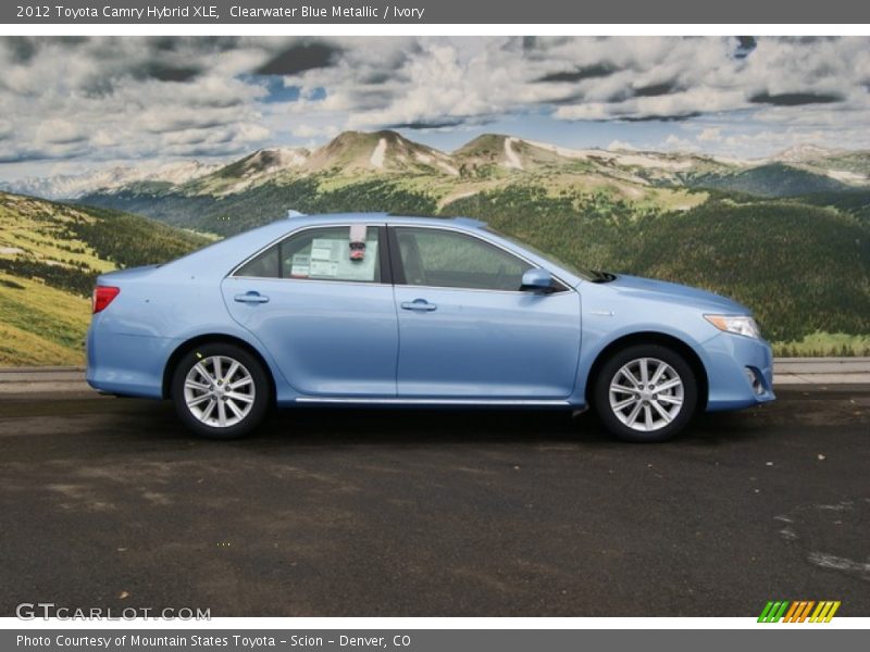  2012 Camry Hybrid XLE Clearwater Blue Metallic