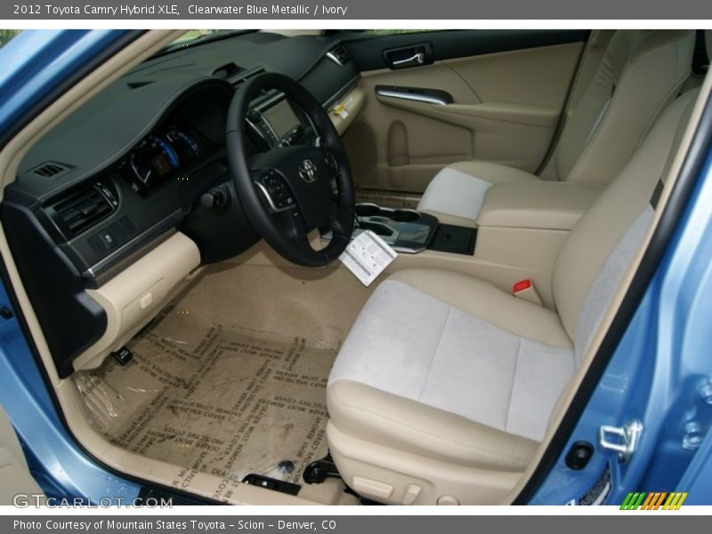 2012 Camry Hybrid XLE Ivory Interior