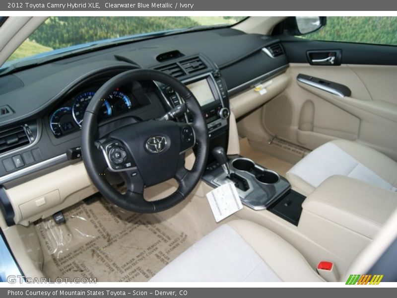  2012 Camry Hybrid XLE Ivory Interior