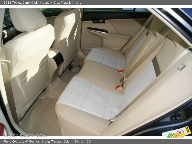 Magnetic Gray Metallic / Ivory 2012 Toyota Camry XLE