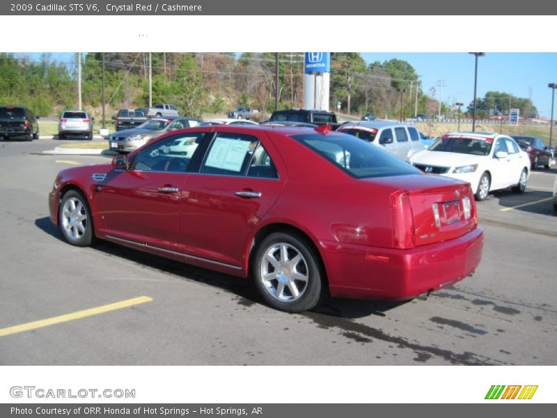 Crystal Red / Cashmere 2009 Cadillac STS V6