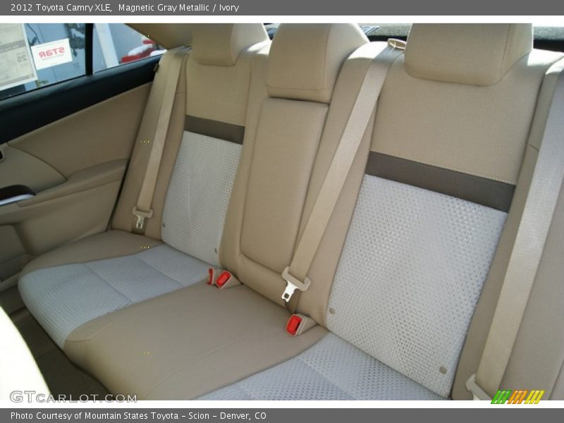 Magnetic Gray Metallic / Ivory 2012 Toyota Camry XLE