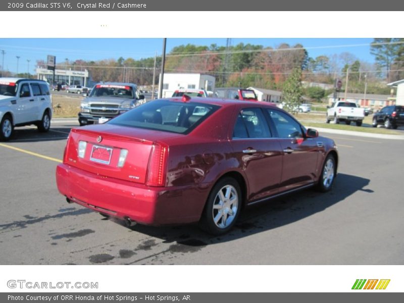 Crystal Red / Cashmere 2009 Cadillac STS V6