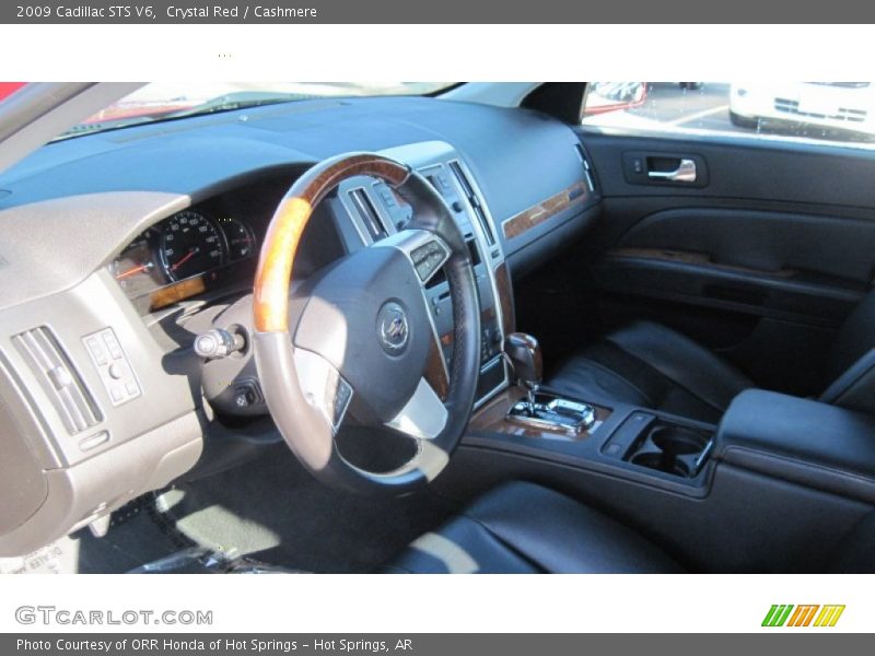 Crystal Red / Cashmere 2009 Cadillac STS V6