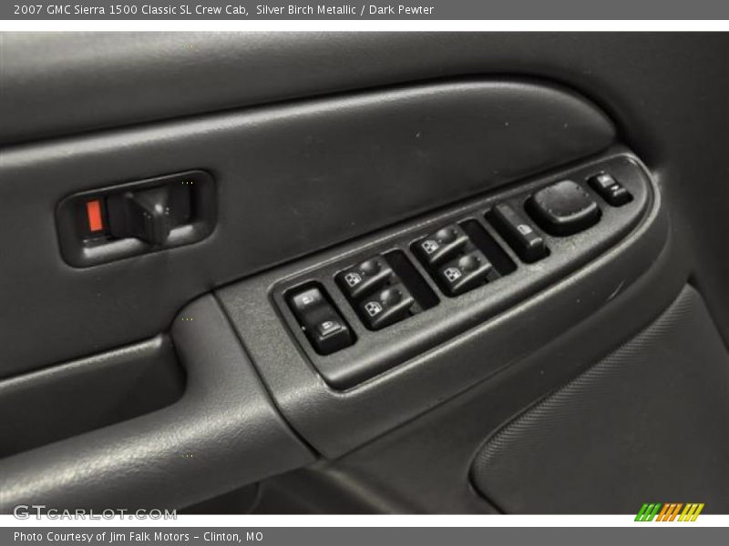 Silver Birch Metallic / Dark Pewter 2007 GMC Sierra 1500 Classic SL Crew Cab