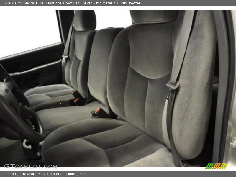 Silver Birch Metallic / Dark Pewter 2007 GMC Sierra 1500 Classic SL Crew Cab
