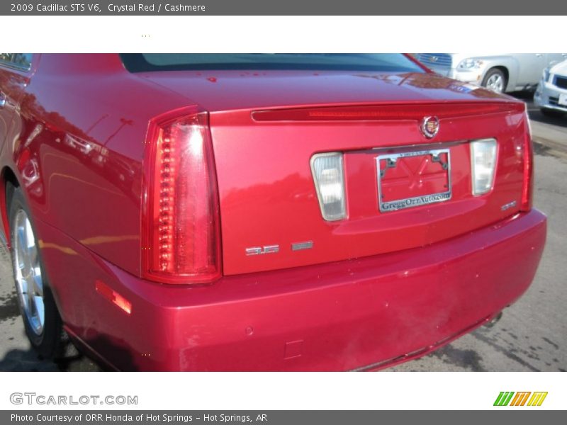 Crystal Red / Cashmere 2009 Cadillac STS V6