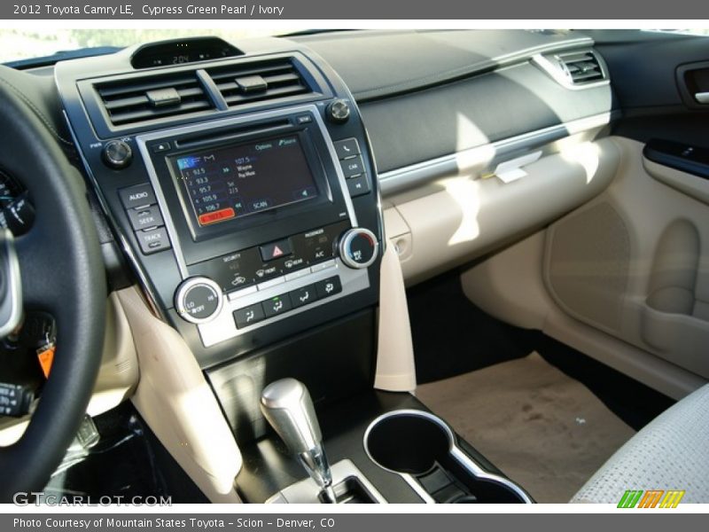 Cypress Green Pearl / Ivory 2012 Toyota Camry LE