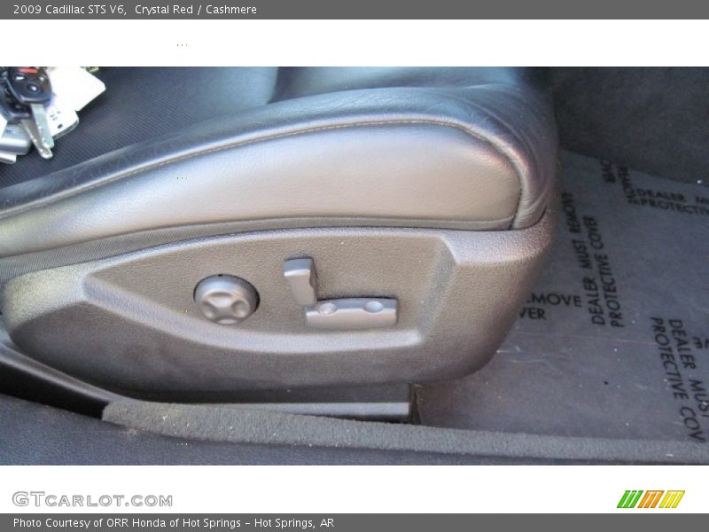 Crystal Red / Cashmere 2009 Cadillac STS V6
