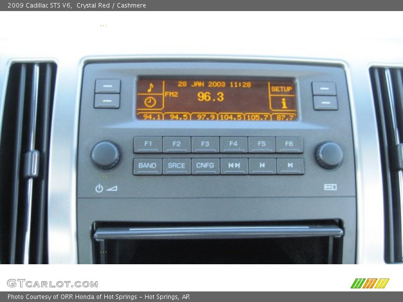 Crystal Red / Cashmere 2009 Cadillac STS V6