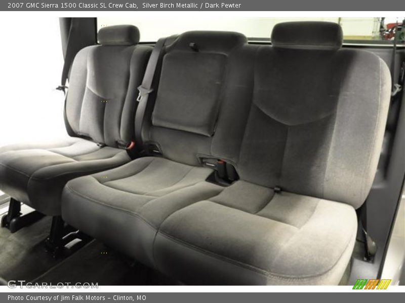 Silver Birch Metallic / Dark Pewter 2007 GMC Sierra 1500 Classic SL Crew Cab
