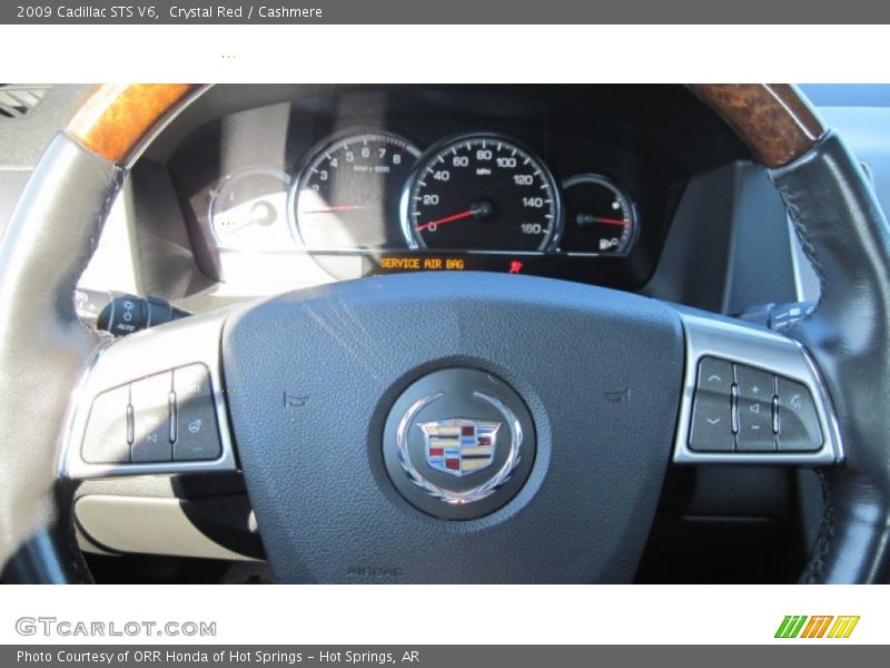 Crystal Red / Cashmere 2009 Cadillac STS V6