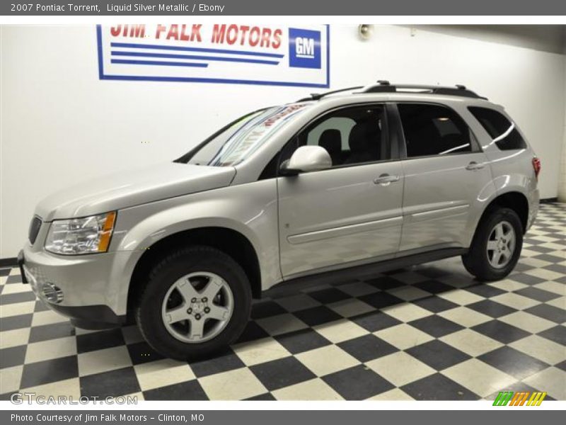 Liquid Silver Metallic / Ebony 2007 Pontiac Torrent