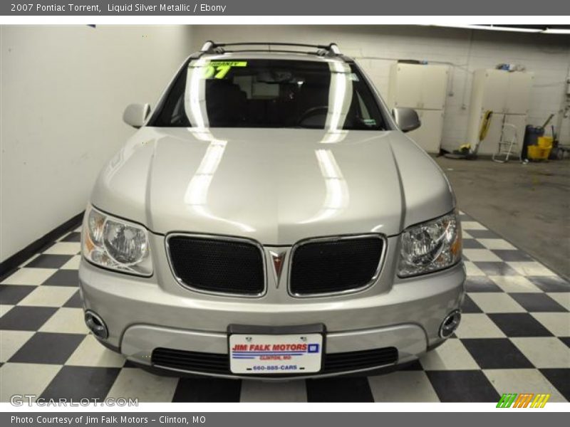 Liquid Silver Metallic / Ebony 2007 Pontiac Torrent