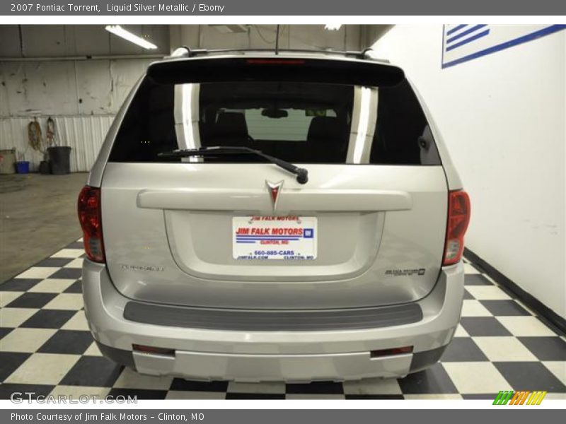 Liquid Silver Metallic / Ebony 2007 Pontiac Torrent