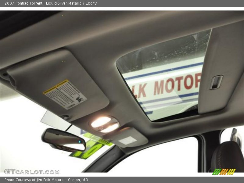 Liquid Silver Metallic / Ebony 2007 Pontiac Torrent