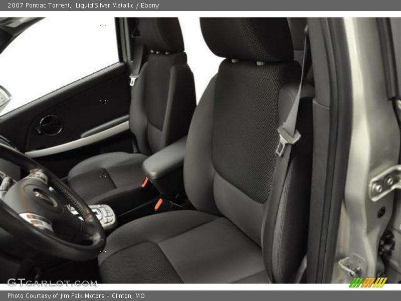 Liquid Silver Metallic / Ebony 2007 Pontiac Torrent