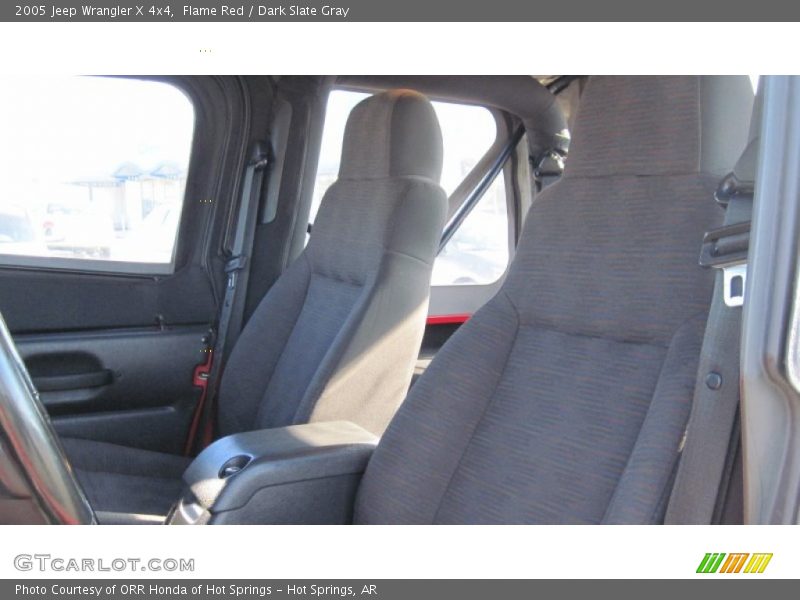 Flame Red / Dark Slate Gray 2005 Jeep Wrangler X 4x4
