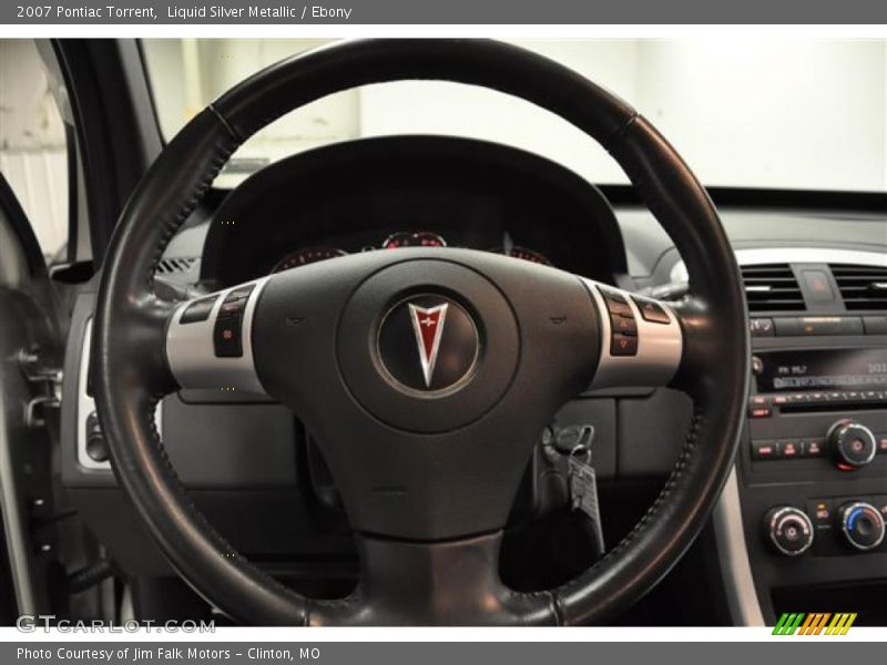 Liquid Silver Metallic / Ebony 2007 Pontiac Torrent